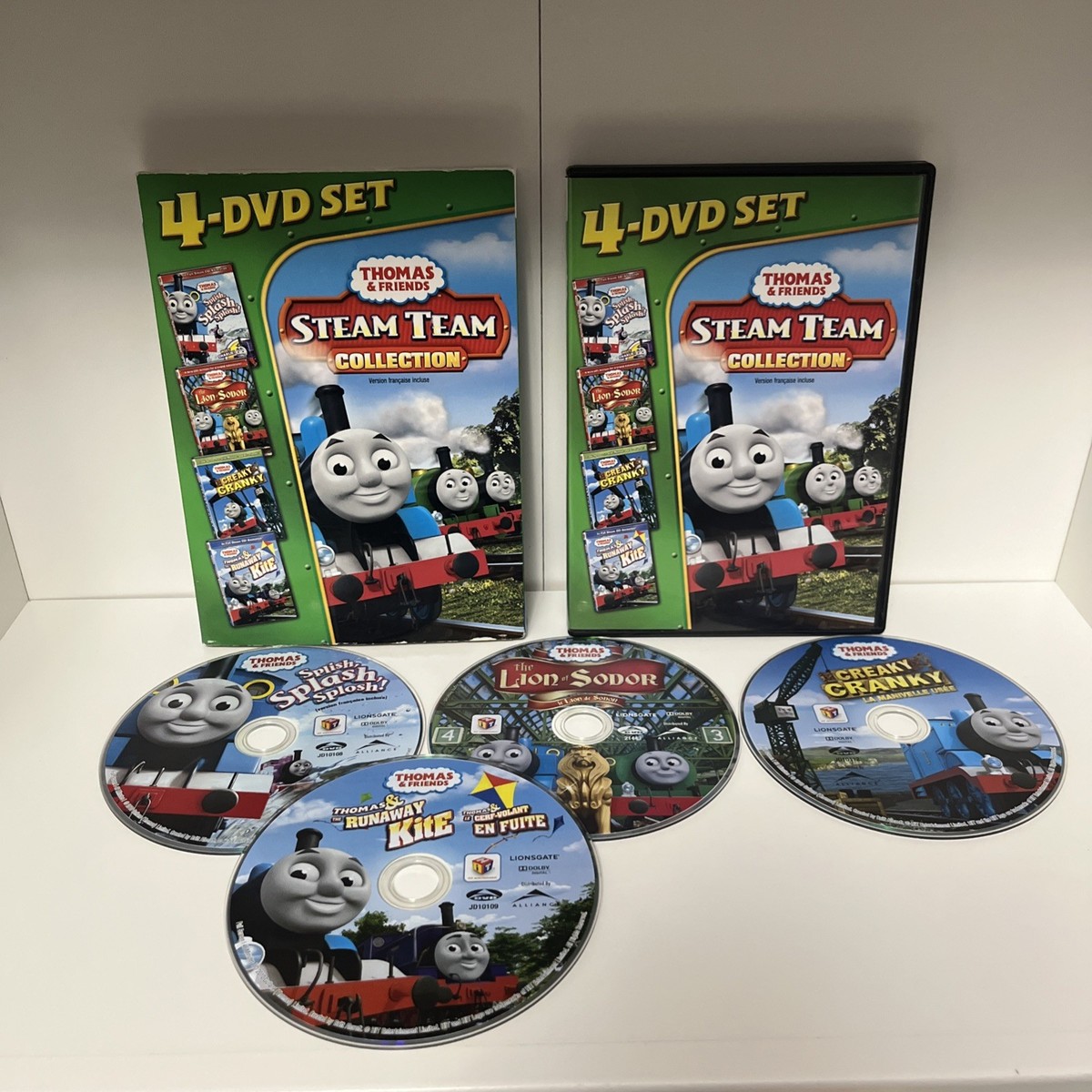 Thomas & Friends Steam Team Collection DVD+Slip Cover Good