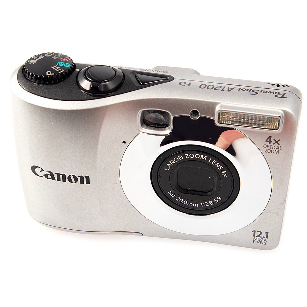 CANON PowerShot A1200 HD Digital Camera - 12.1 / 4x / HD - READ