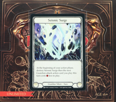 Flesh And Blood Double Sided Seismic Surge WTR075 Quicken WTR225