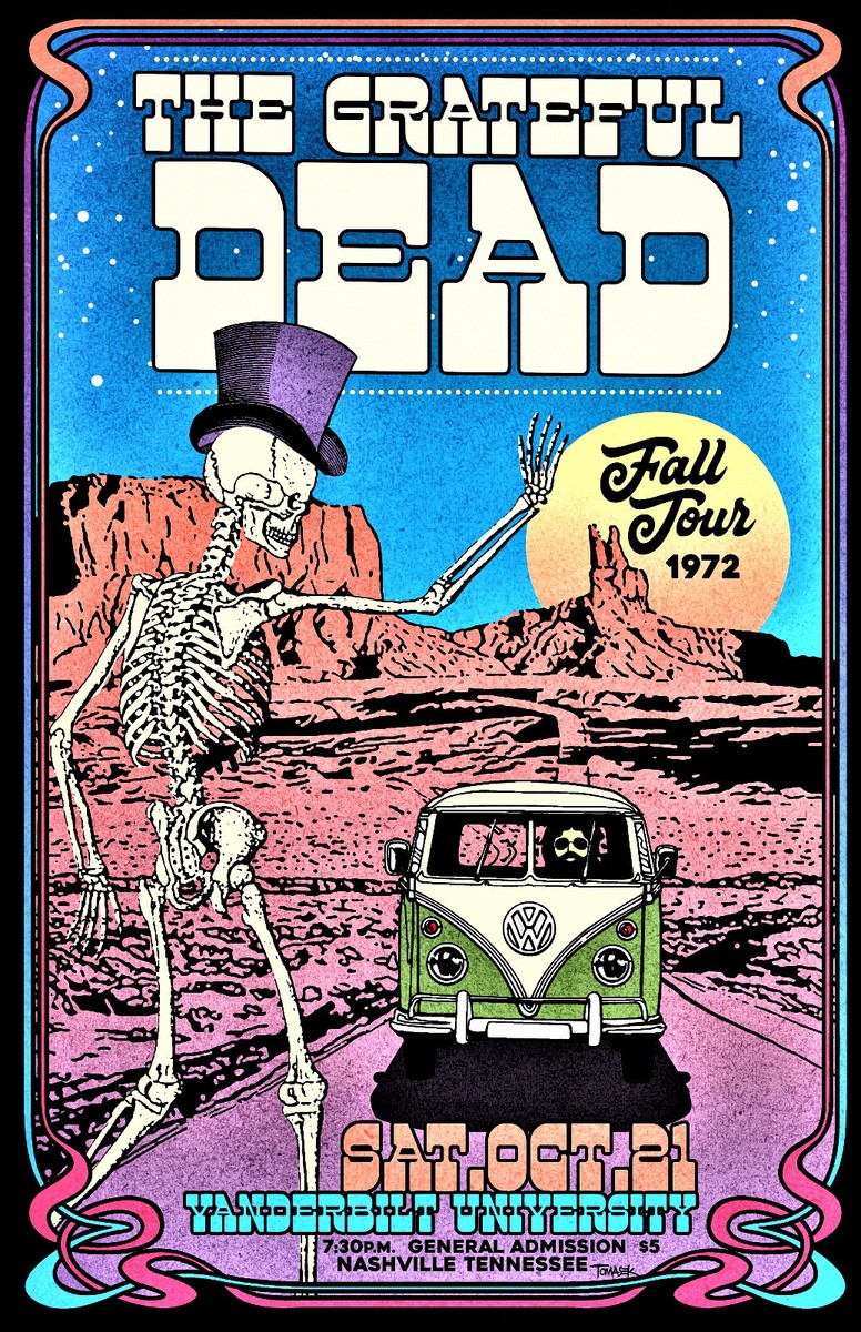 Grateful Dead Concert Poster - 12