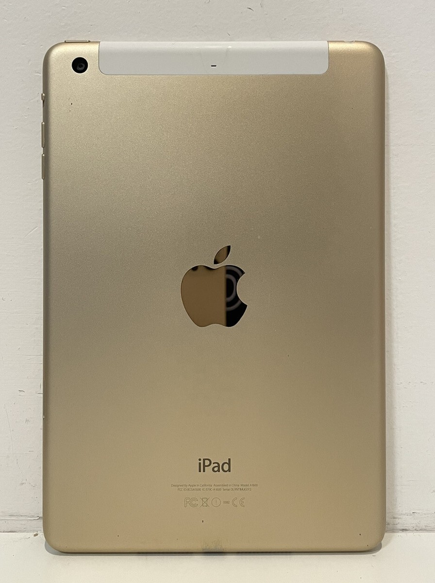Apple iPad mini 3 A1600 16 GB, Wi-Fi + 4G, 7.9 in - Gold for sale