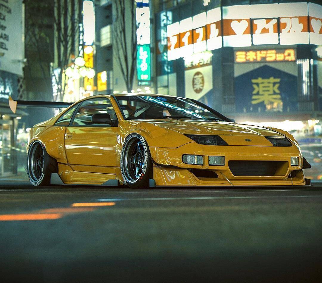 KBD Body Kits PMZ-K V2 2 Piece Rear Fenders For Nissan 300ZX 1990