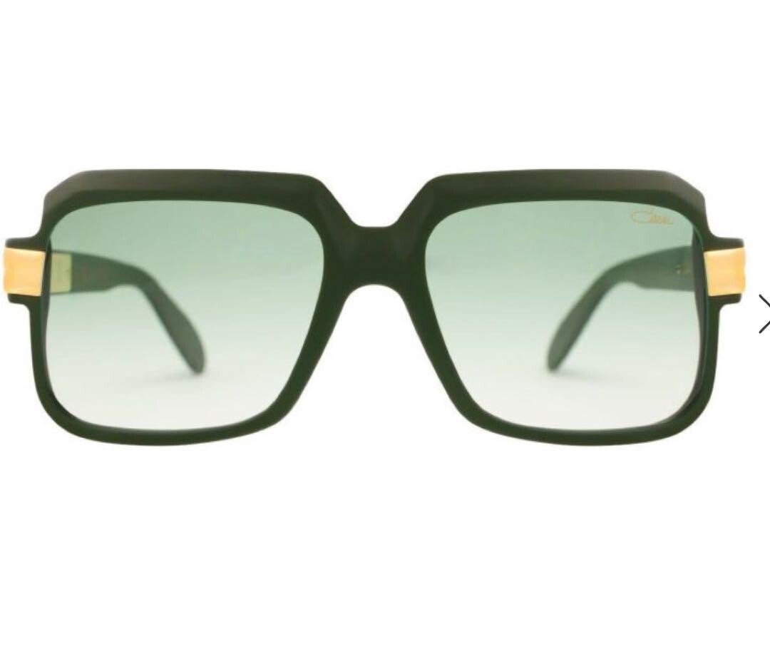 New CAZAL Legends 607-3 Limited Edition HIPHOP 50th Green Frame