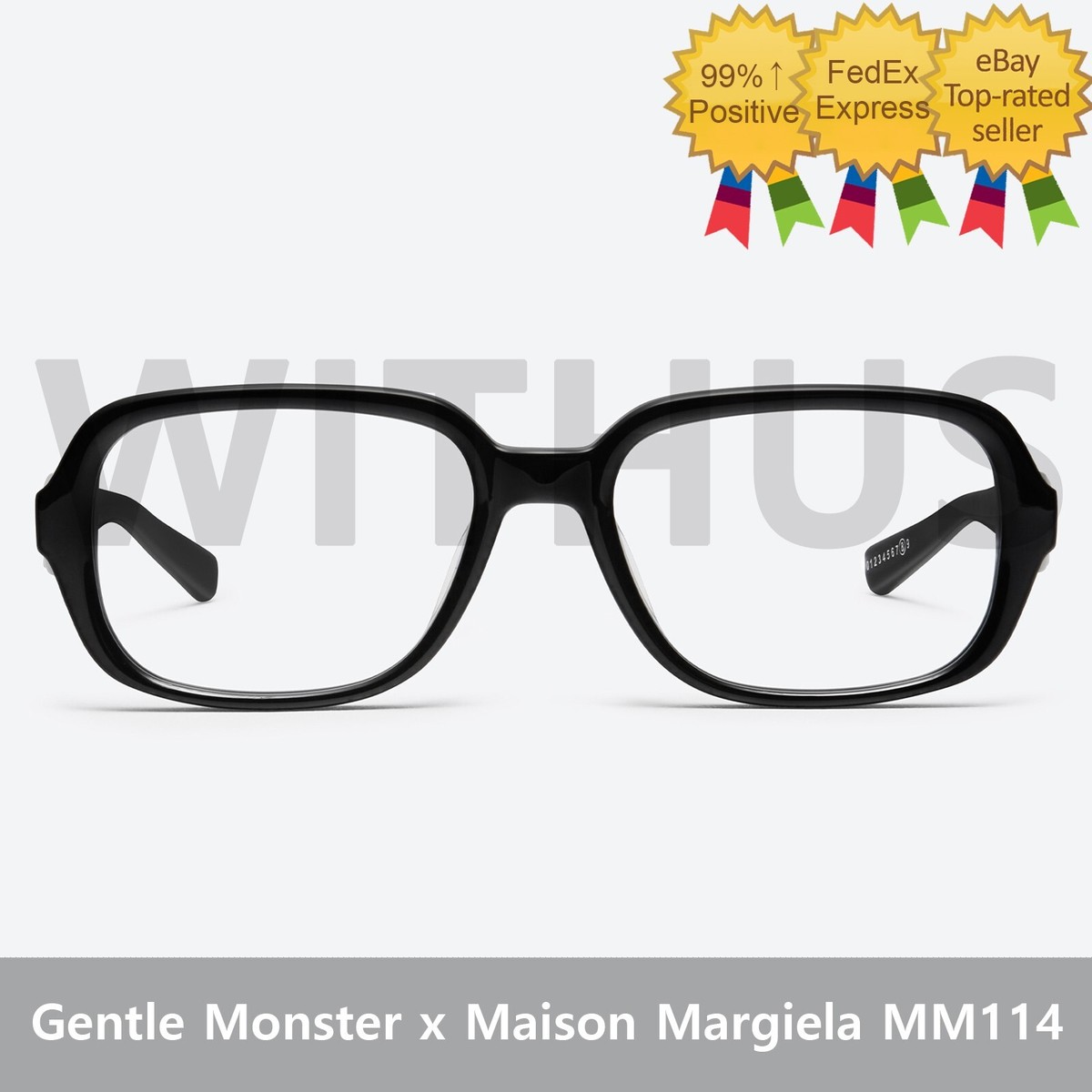 Gentle Monster x Maison Margiela MM114 Black Clear / 100