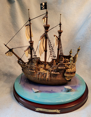 WDCC The Jolly Roger - Captain Hook's Ship - Enchanted Places