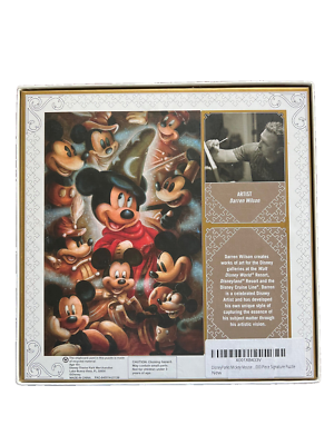 Disney Parks Signature Puzzle 1000 Piece 90th Mickey Mouse through