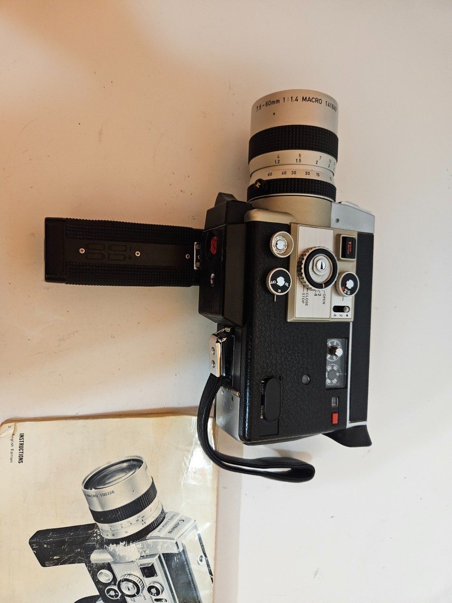 Canon Auto Zoom 814 Electronic Super 8 8mm Film Movie Camera