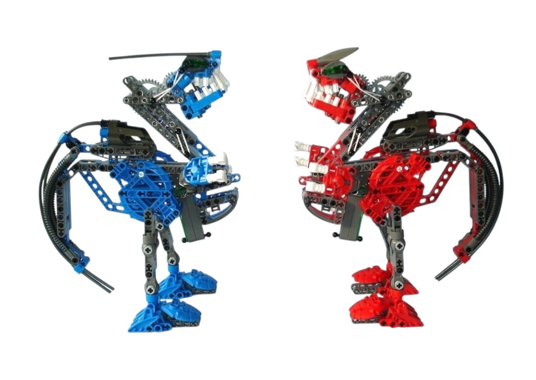 LEGO Bionicle Titans 8558 CAHDOK & GAHDOK Giant Bohrok Queens