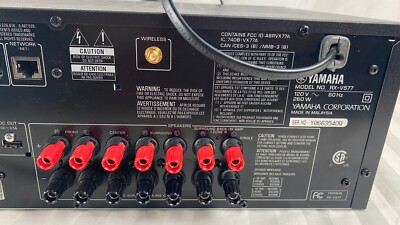 Yamaha RX-V577 Natural Sound 7.2 Ch AV Receiver CinemaDSP 3D 4K