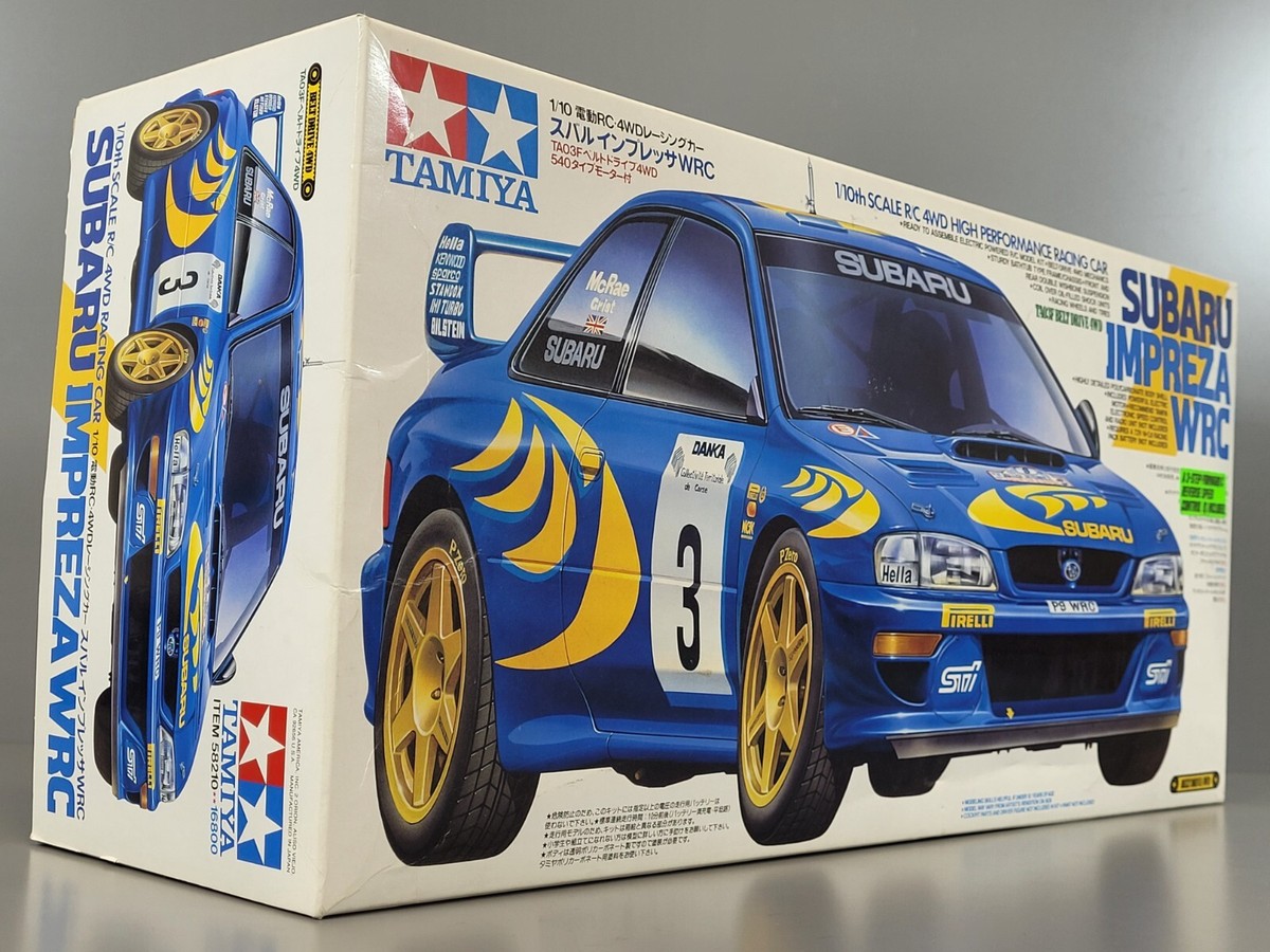 Rare New 1998 Tamiya 1/10 RC SUBARU IMPREZA WRC TA03F Chassis Bell
