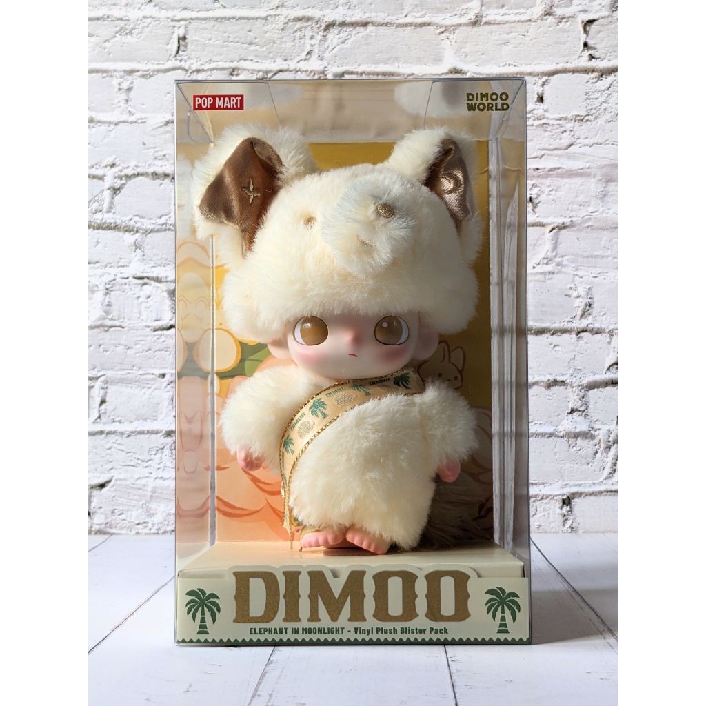 Pop Mart Dimoo Elephant in Moonlight Vinyl Plush Thailand