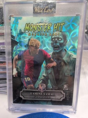 2025 Wild Card Haunted Hits Monster Hit Lamine Yamal 1/1 RC Zombie