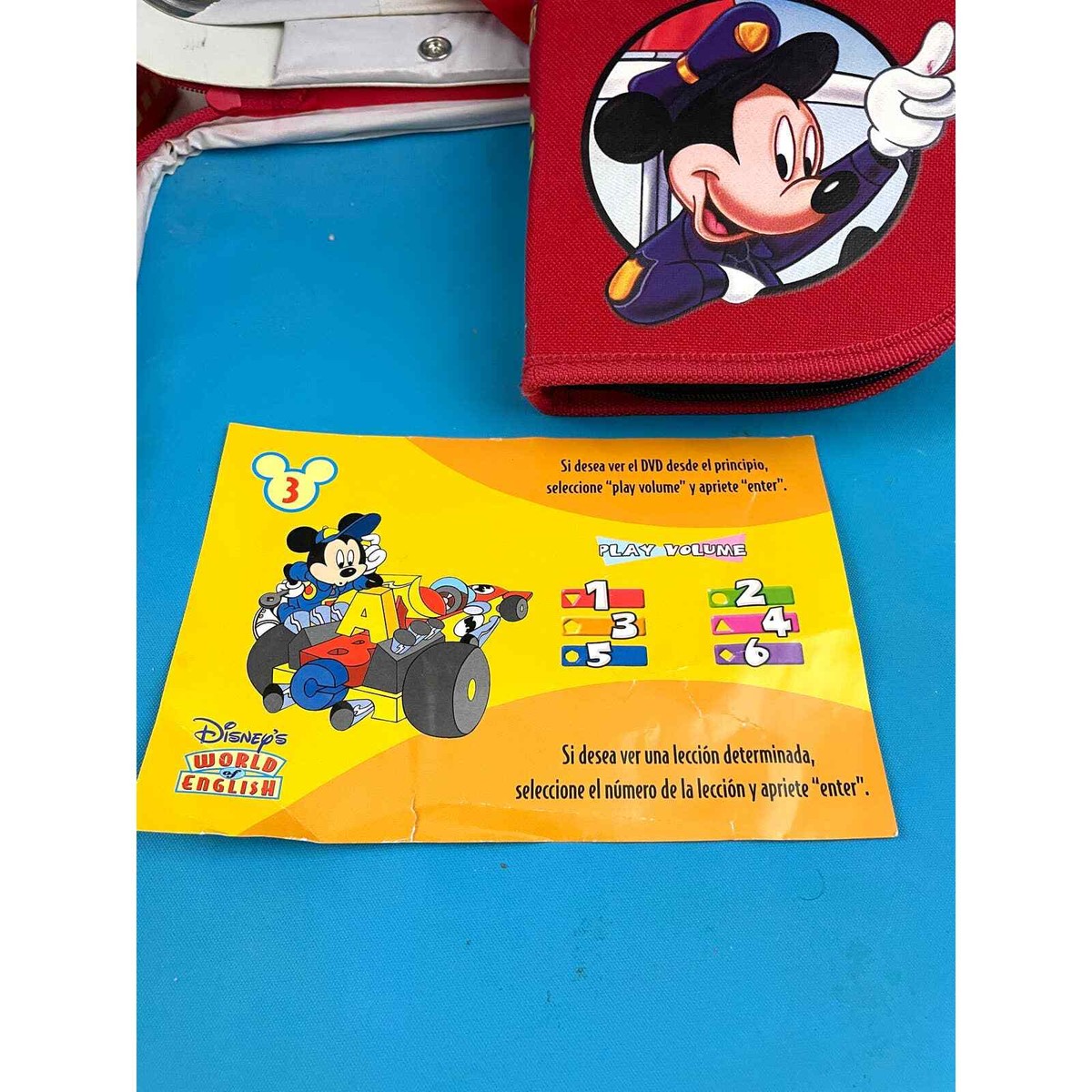 Disney World Of English Learning English System 2005 Cds DVDS