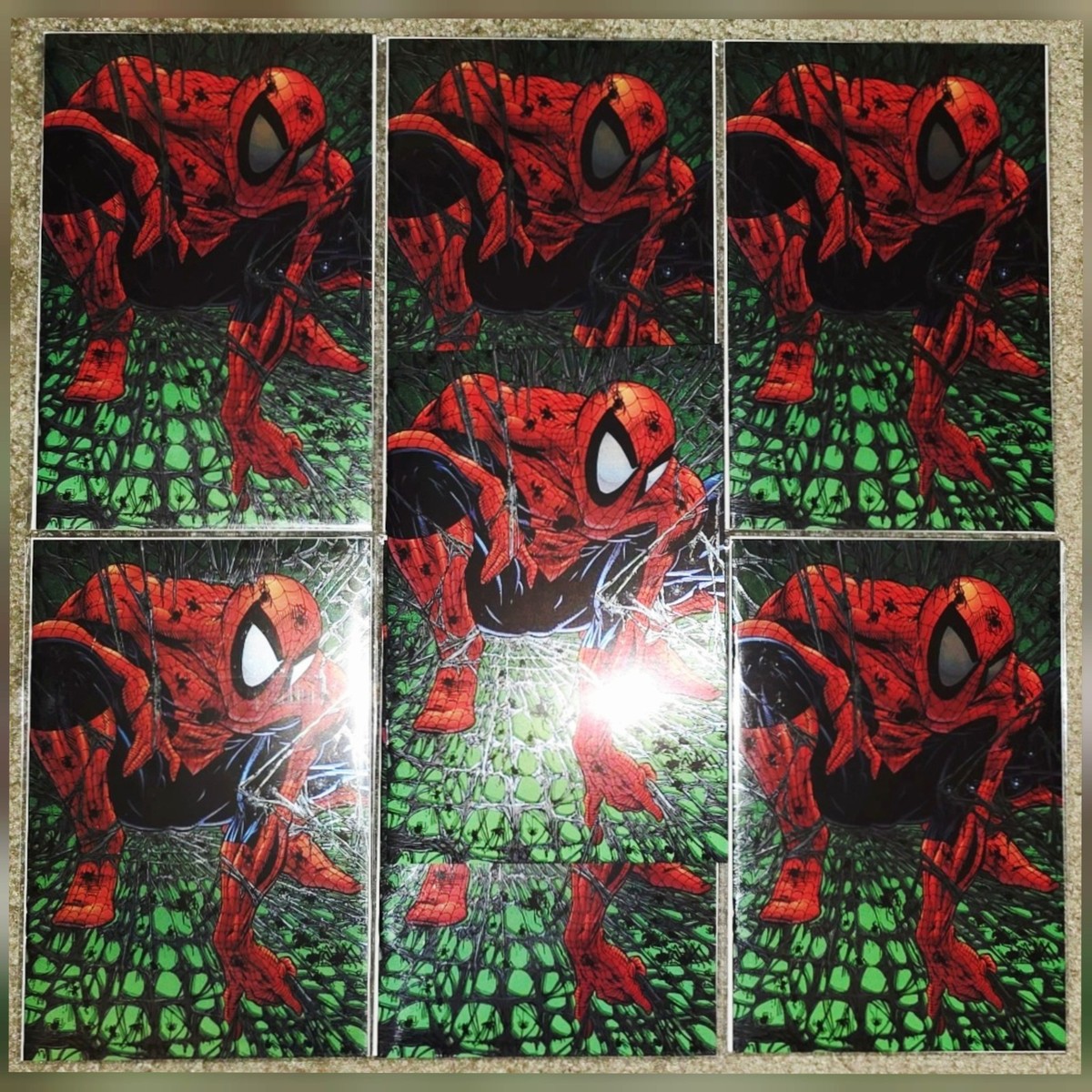2025 Spider-man 1 NM MX VIRGIN Foil Panini Todd McFarlane 1990