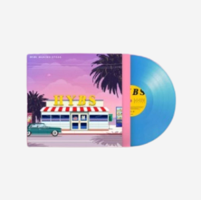 HYBS Making Steak Blue Vinyl LP Record | K-Indie Pop Album | Rare