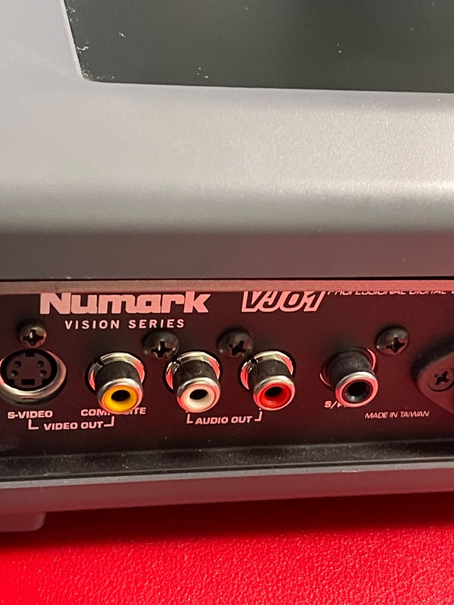 Pro Numark Digital Video Player Transcriber RATCVJ01-VJ backing or