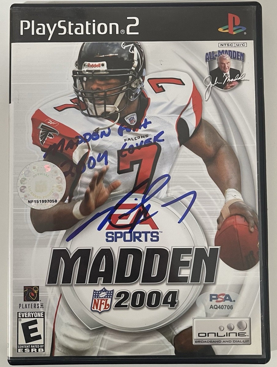 MICHAEL VICK Signed AUTO Autograph Madden 2004 Original Video Game