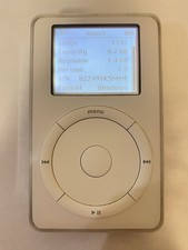Apple iPod Classic 2nd Gen 10 GB White A1019 for sale online | eBay