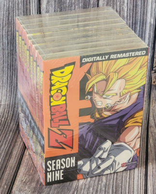 DRAGON BALL Z The Complete UNCUT Series Seasons 1-9 ( DVD 54 Disc