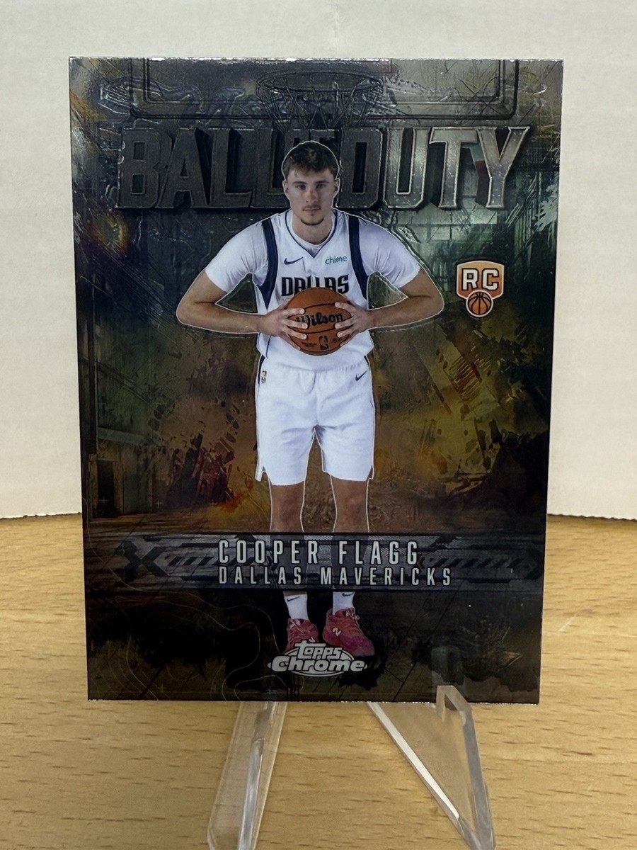 Cooper Flagg 2025-26 Topps Chrome Basketball Ball Of Duty RC #BD