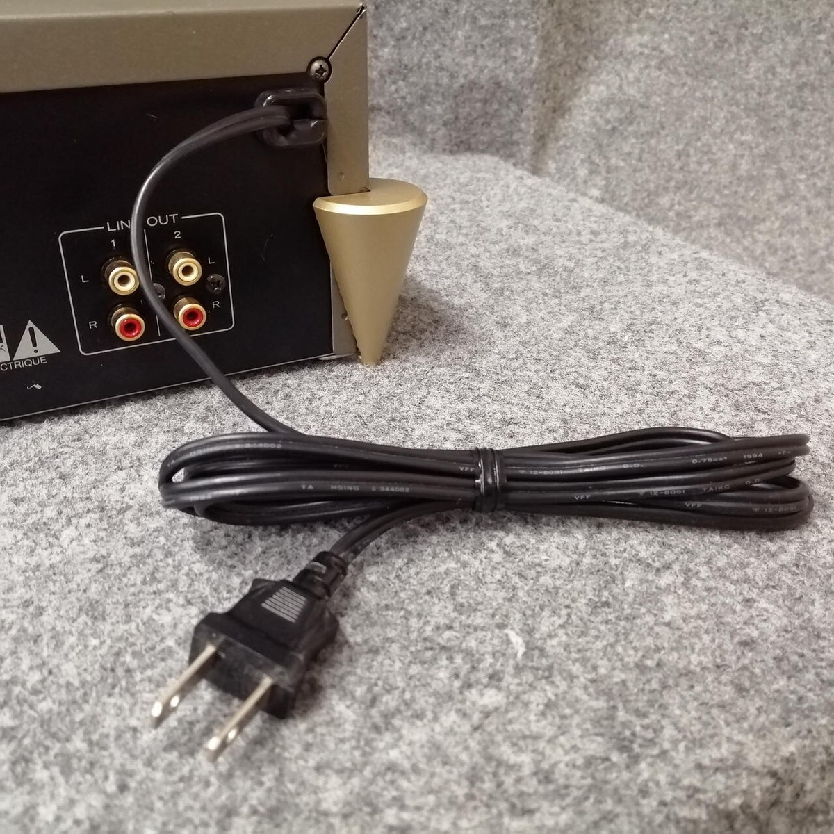 TEAC CD-5 cd player 1994 Vintage with Remote Repaired From Japan