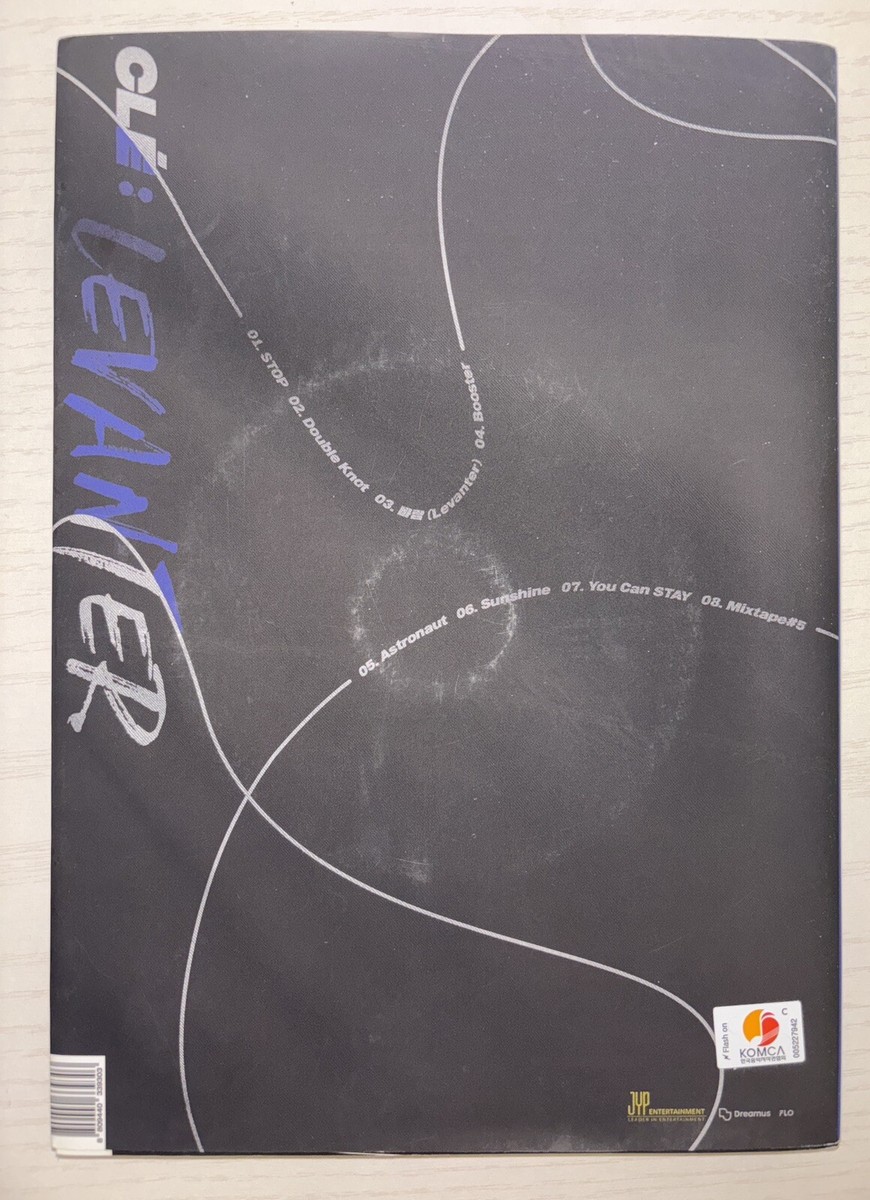 Stray Kids [Clé : LEVANTER] Autographed Signed Album STRAYKIDS