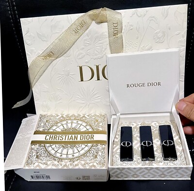 DIOR Mini Rouge Dior Lipstick Gift Set | eBay