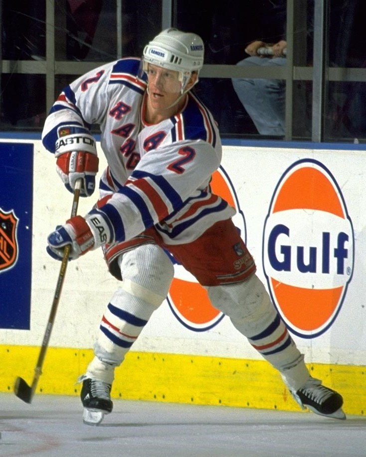 BRIAN LEETCH 8X10 PHOTO NEW YORK RANGERS NY PICTURE HOCKEY NHL | eBay