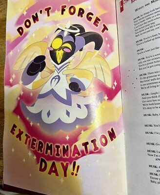 Hazbin Hotel Season 1 Official Promo PLAYBILL Exclusive Play Book