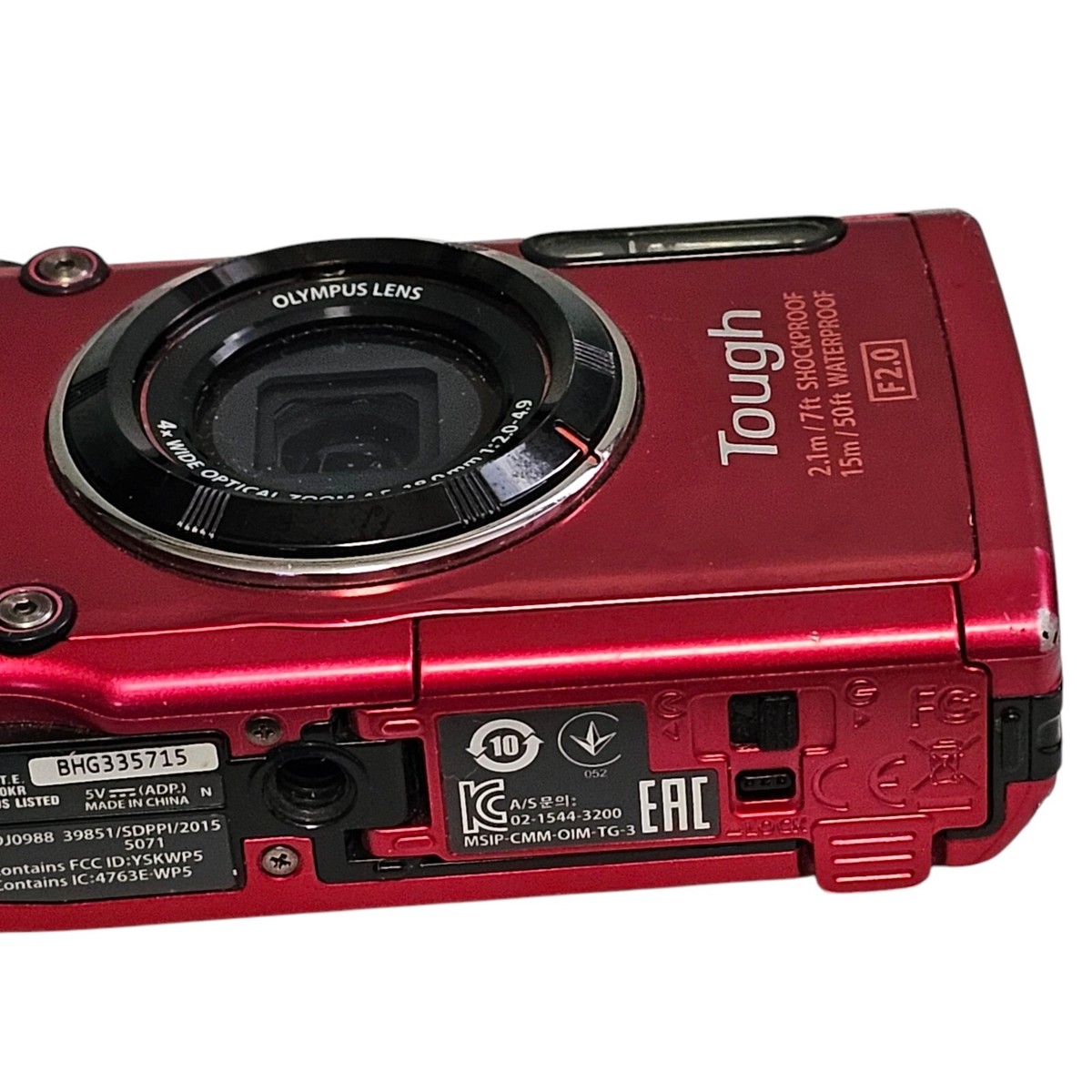 OLYMPUS Stylus Tough TG-4 16MP F2.0 Waterproof Digital WIFI Camera