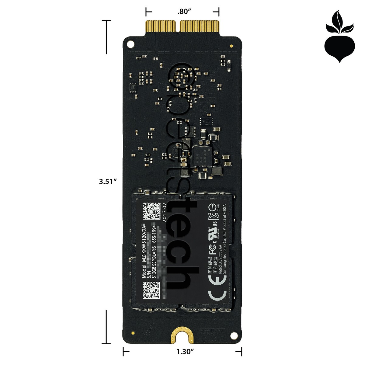 APPLE 512GB NVMe SSD SSPOLARIS iMac 21.5