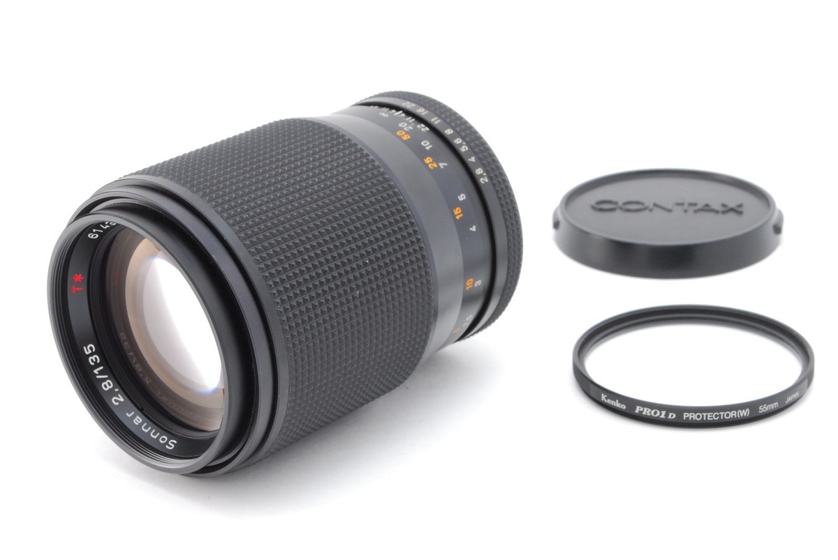 Top Mint] Contax Carl Zeiss Sonnar T* 135mm f2.8 AEJ C/Y Mount