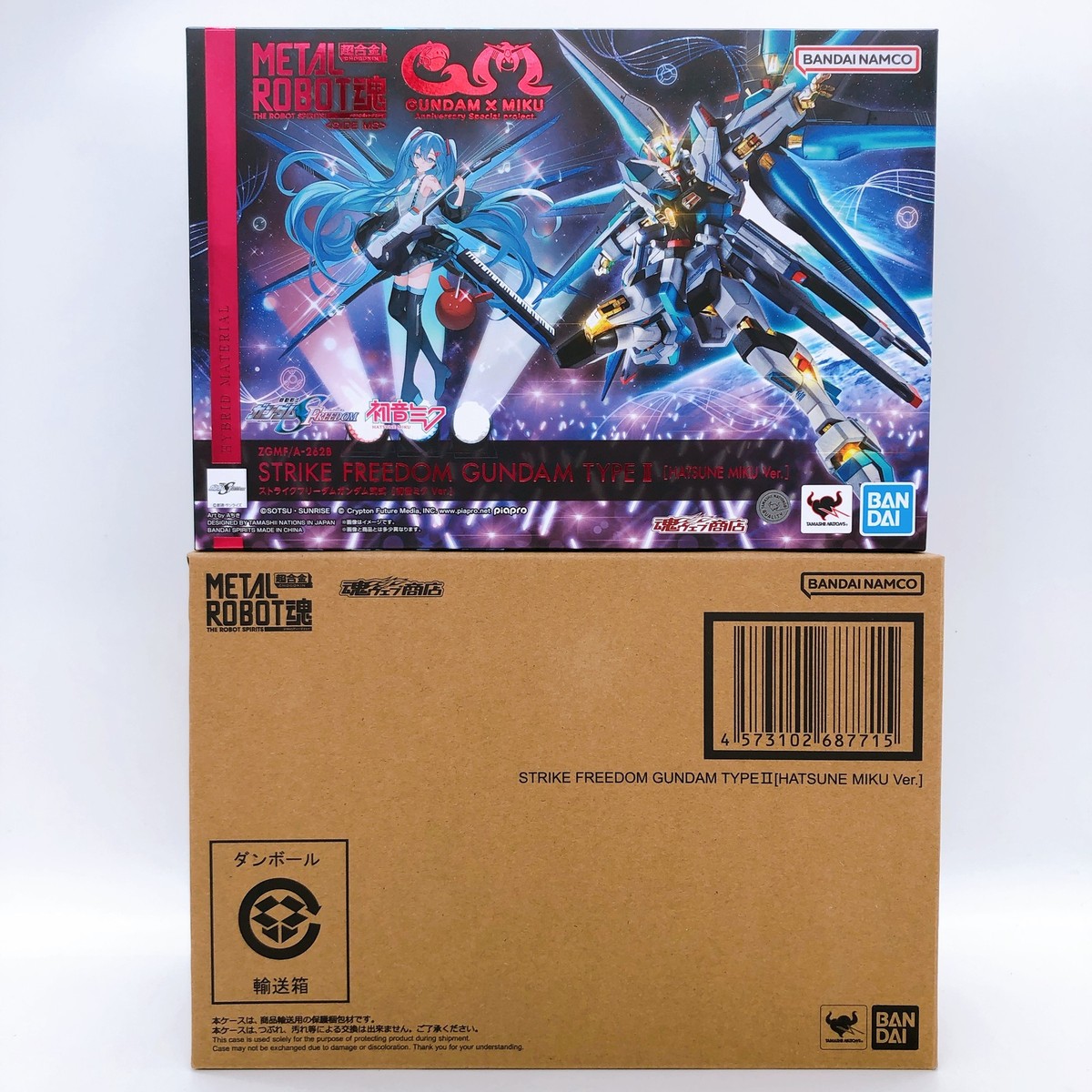 Metal Robot Spirits Strike Freedom Gundam Type II Hatsune Miku Ver