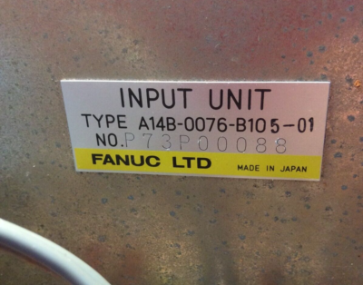 Fanuc Input Unit A14B-0076-B105-01 | eBay