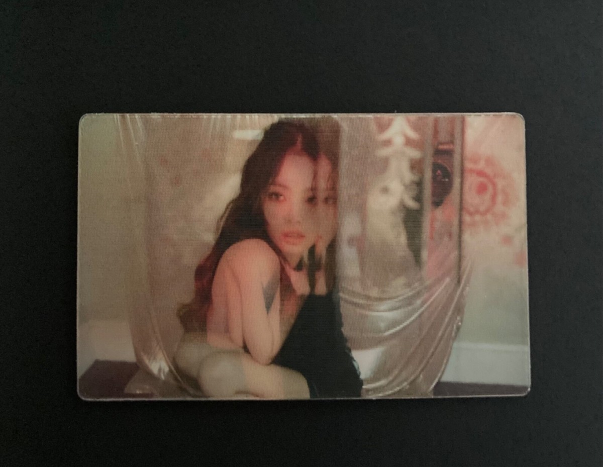 Blackpink Jennie Official SOLO Special Edition POB Lenticular