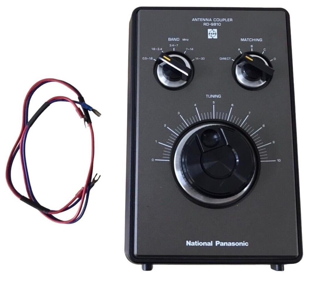 ナショナルパナソニック BCL用アンテナカップラー RD9810 National