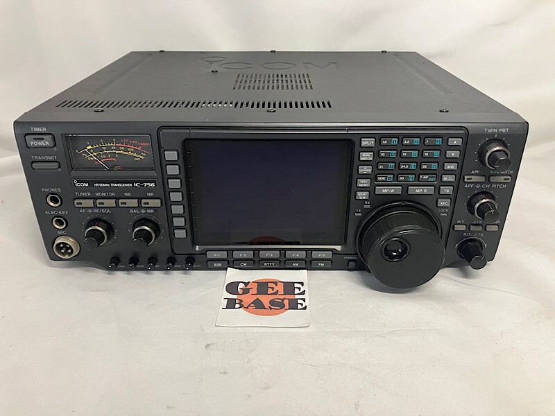 ICOM IC-756 HF/50Mz ALL BAND TRANSCEIVER 101 Channels Confirmed