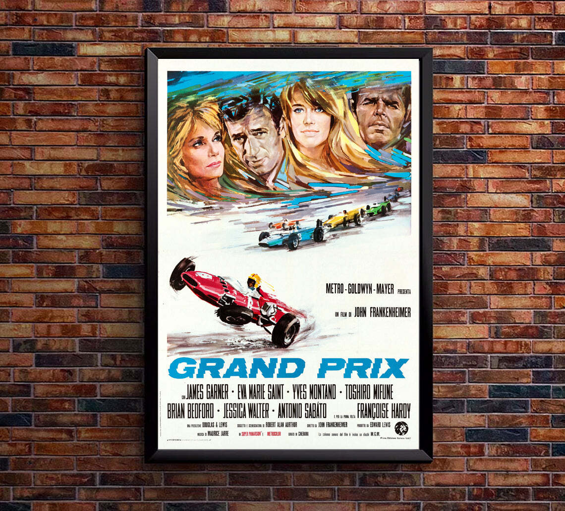 Grand Prix - James Gardner - Italian -1967 - Vintage Racing Movie