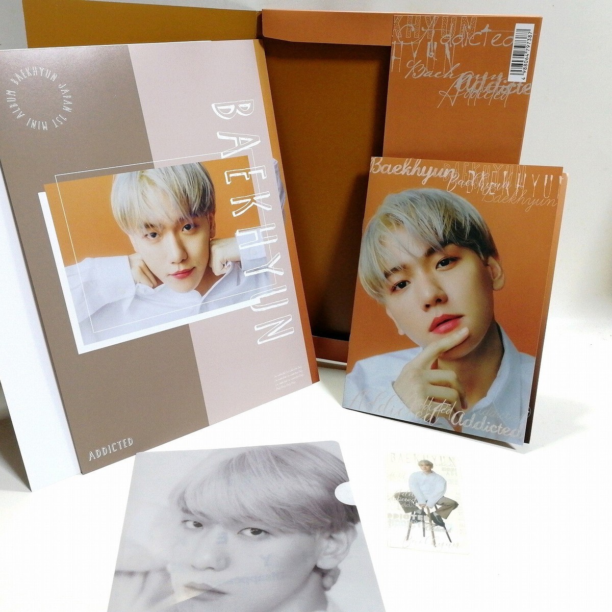 CD EXO BAEKHYUN Japan Album Addicted Ver. First Limited with