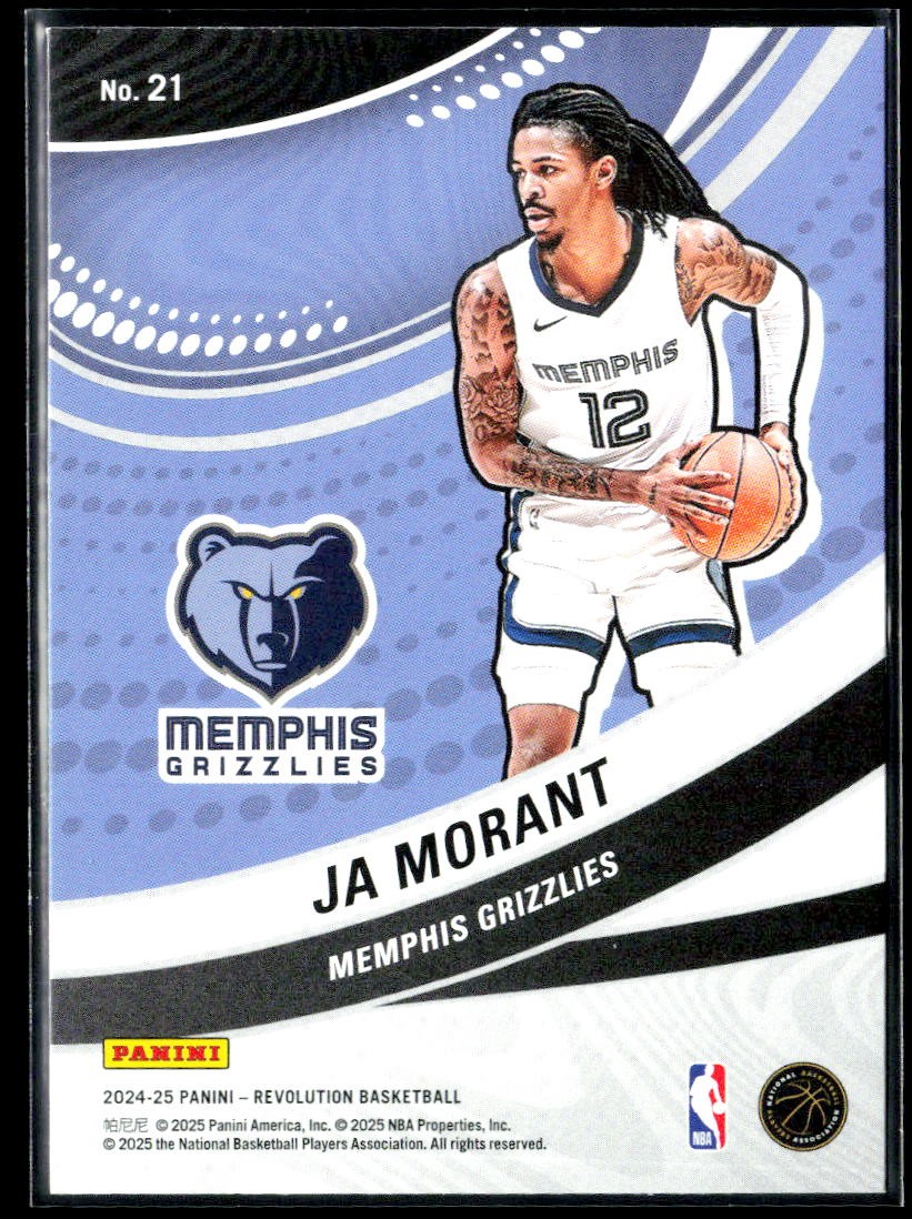 2024-25 Panini Revolution #21 Ja Morant Vortex | eBay
