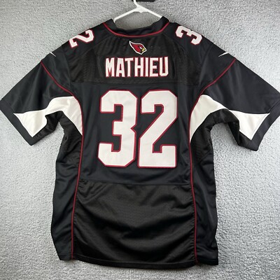 Tyrann Mathieu #32 Arizona Cardinals Mens Nike Jersey Black