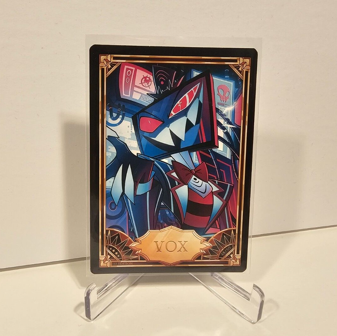 Hazbin Hotel Trading Card - Vox 48/50 - Season 1 1st Edition | eBay UK
