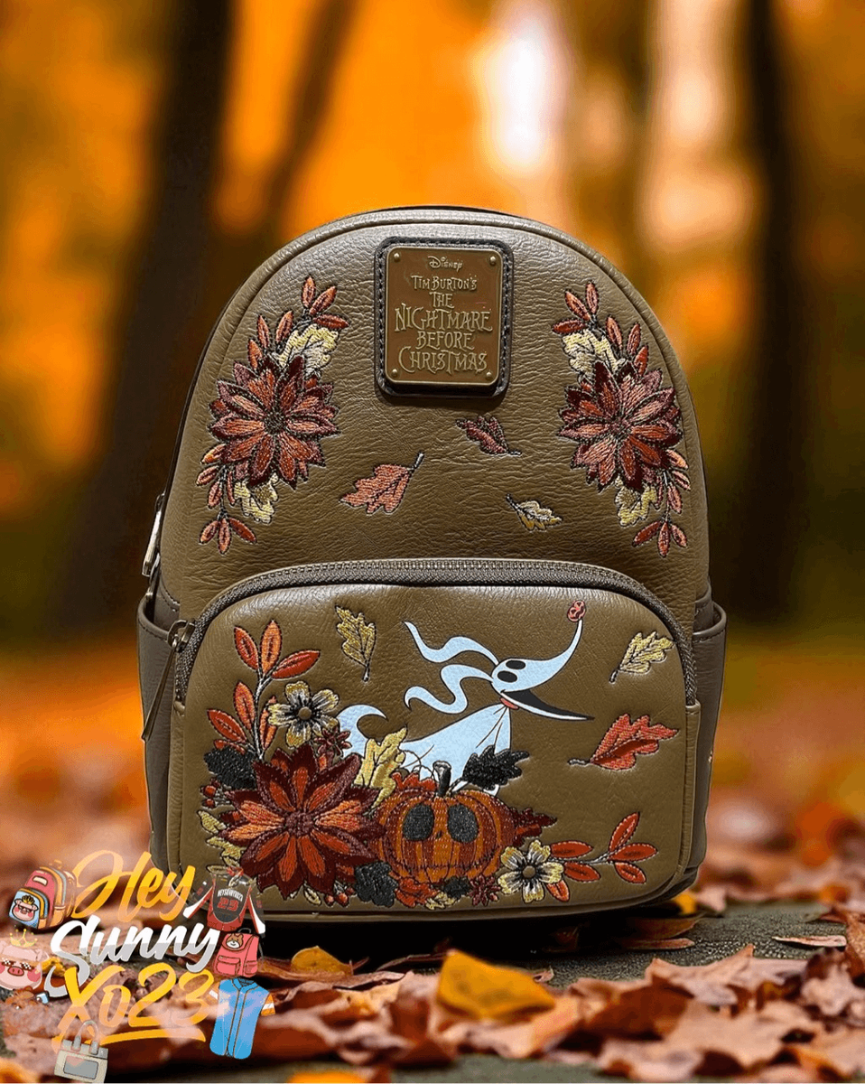 Loungefly Disney Nightmare Before Christmas Zero Fall Pumpkin Mini