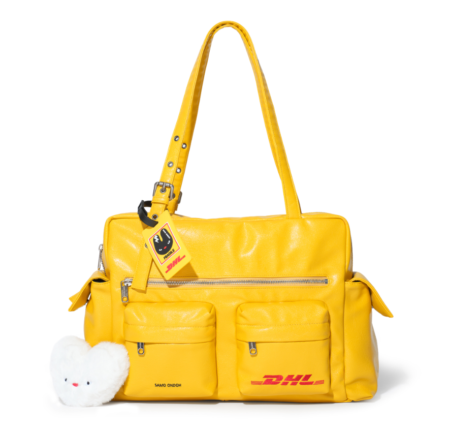 Samo Ondoh Pocket Utility Bag L DHL Yellow Korea 100% Authentic | eBay