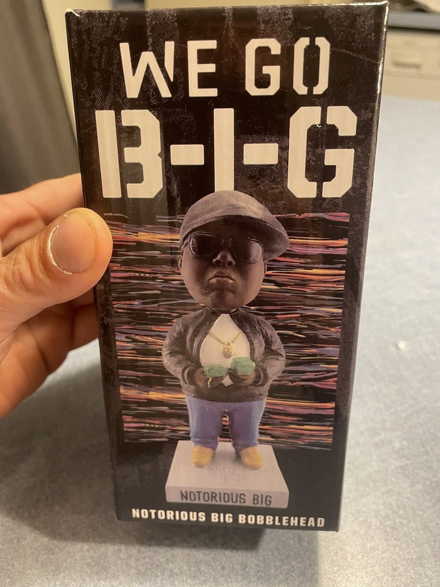 2019 SGA Notorious B-I-G Biggie Smalls Bobblehead Brooklyn Nets