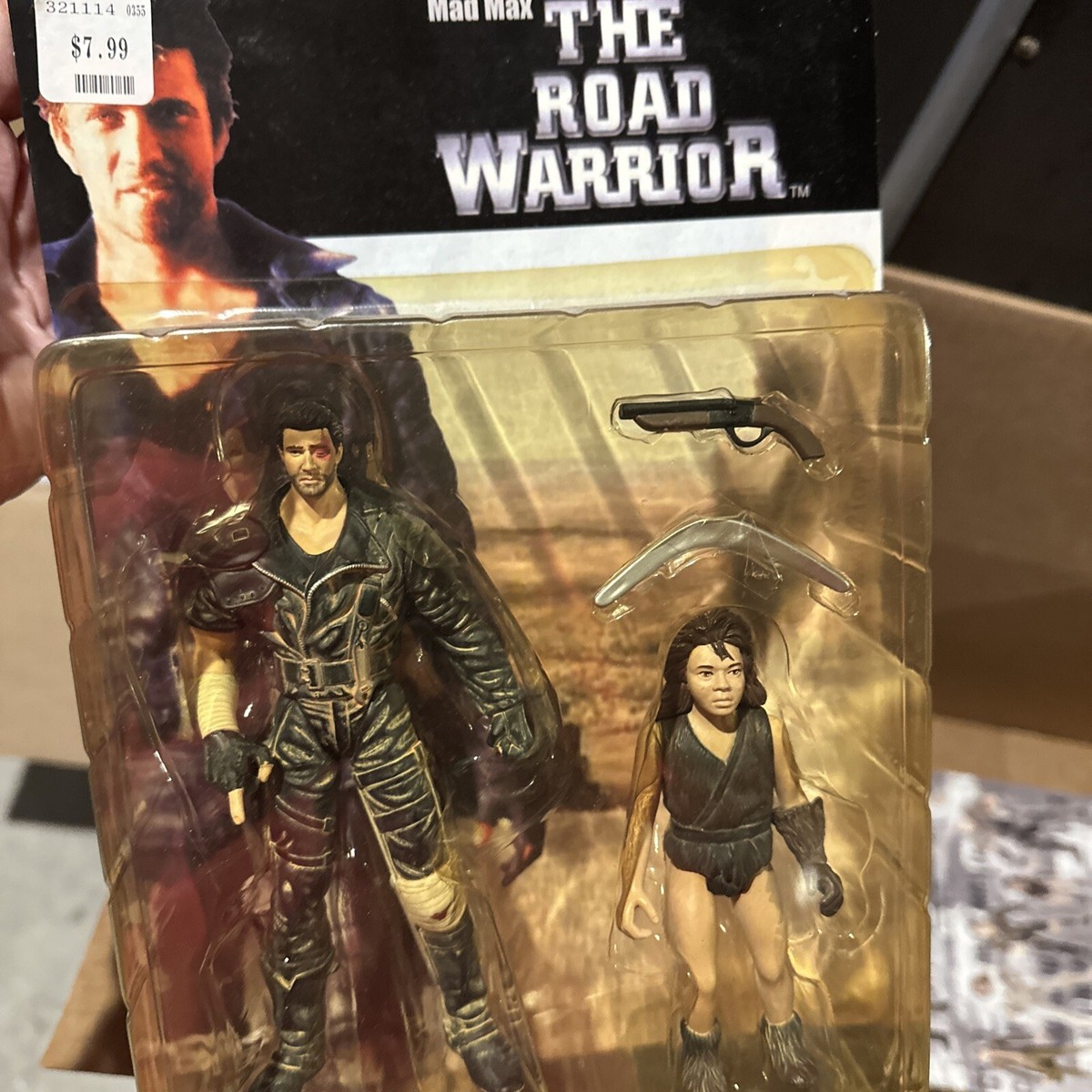 Mad Max 2 Road Warrior Series 1 Mad Max and Feral Kid Action