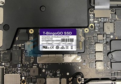 NEW 1TB SSD for 2016 2017 Apple MacBook Pro no touchbar A1708 EMC