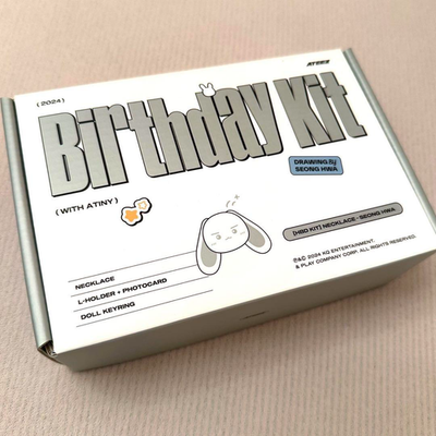 ATEEZ SEONGHWA NECKLACE BIRTHDAY KIT 2024 HBD MD Photocard Plush