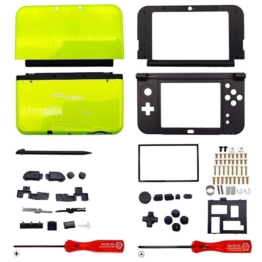 Replacement Housing for New Nintendo 3DS XL Shell Screen Tools