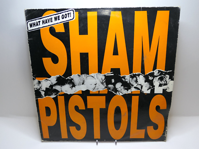 SHAM PISTOLS - WHAT HAVE WE GOT! / 12' EP 1988 UK LINK 1202 VG/EX+